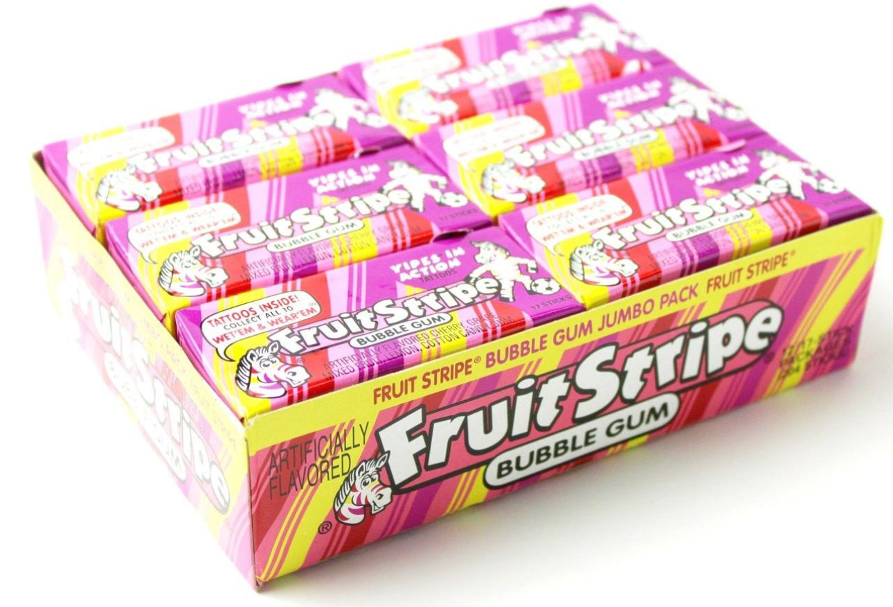 Mix of Fruity and Mint Gum