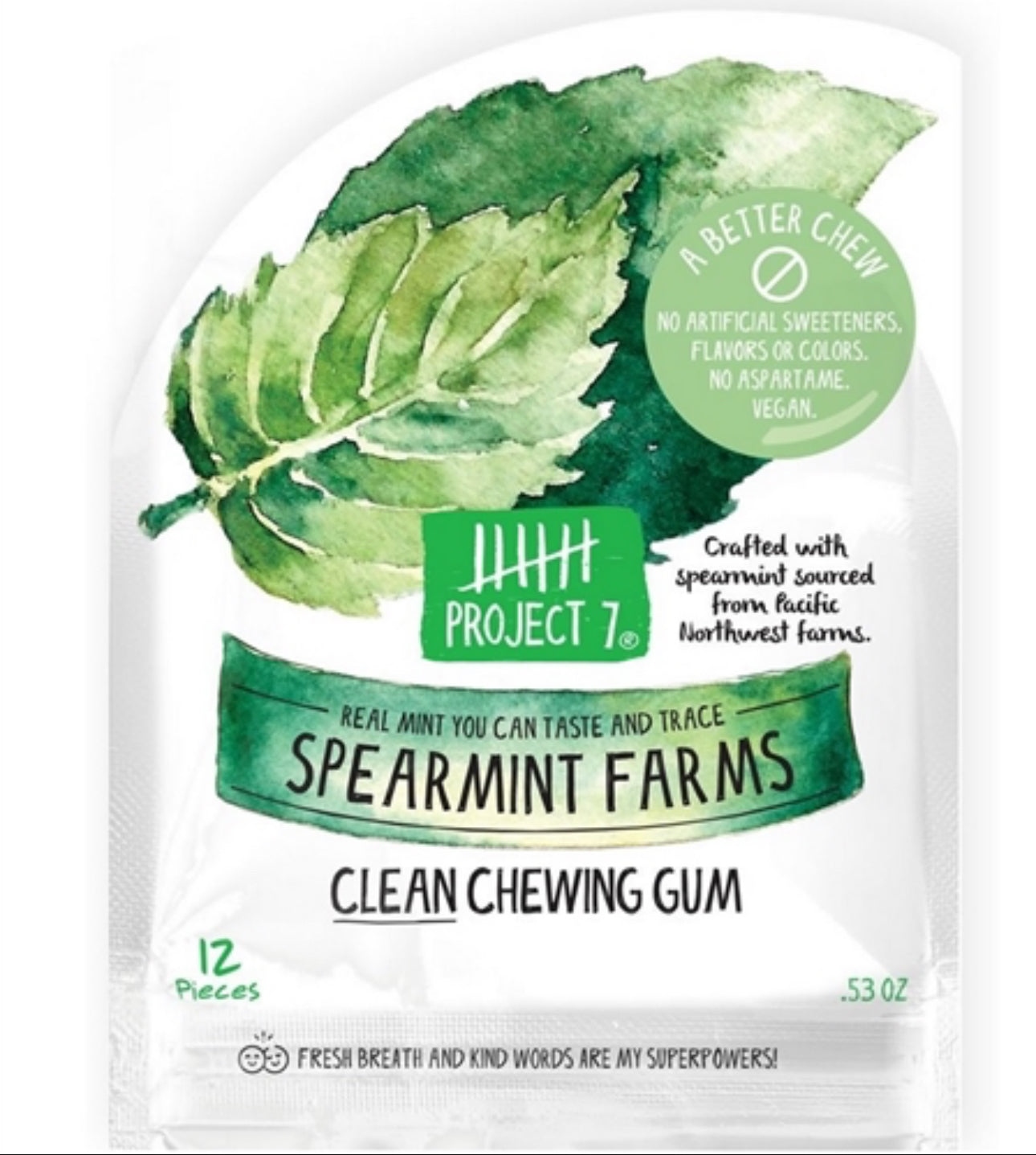 Mix of Fruity and Mint Gum